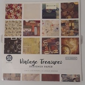 Colorbok 68lb Designer Single-Sided Paper